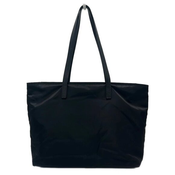 PRADA - Black Nylon Leather Shoulder Bag 593-071325 - Picture 2 of 8